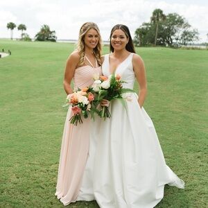 Pink Kennedy Blue Bridesmaid Dress Size 2
